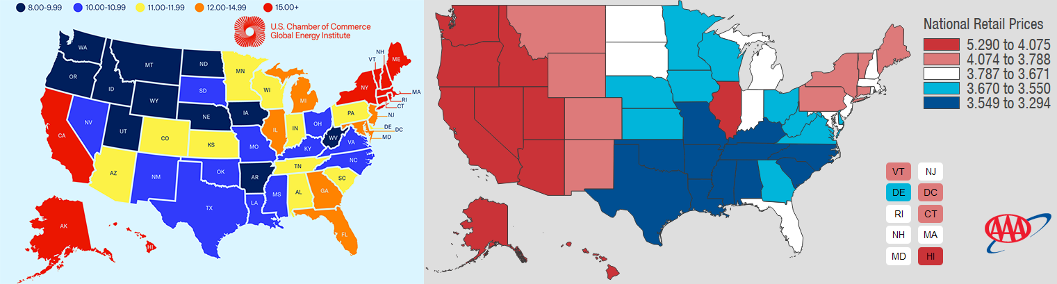 A map of the united states
Description automatically generated