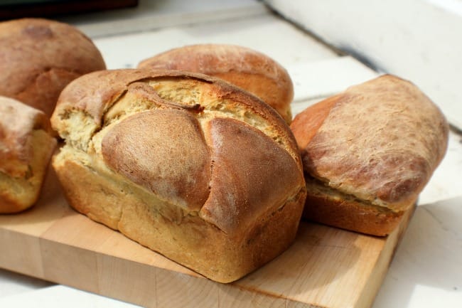 My husband and I have begun a few new ventures after getting back to ‘normal’ from the house fire we suffered in Feb. this year. I now make handcrafted soap, and he bakes bread and cookies. Our new neighbors love us, as they get to enjoy the fruits of our labors!