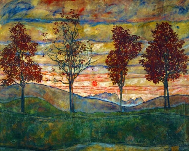The Art of Creation: Four Scenes of Autumn